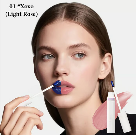 💋💦Wischfester, abreißbarer Lipgloss für einen Spritzer Farbe! Lippenfarbe-Maske