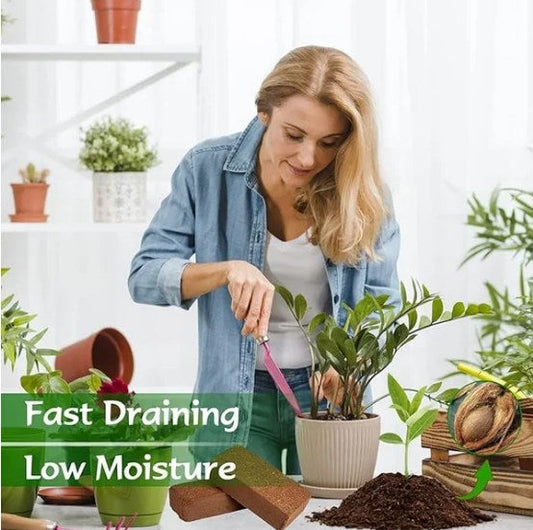 🔥La tierra de jardinería más vendida🔥Fibra de coco orgánica para plantas