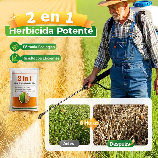 Herbicida 2 en 1 Máxima Potencia